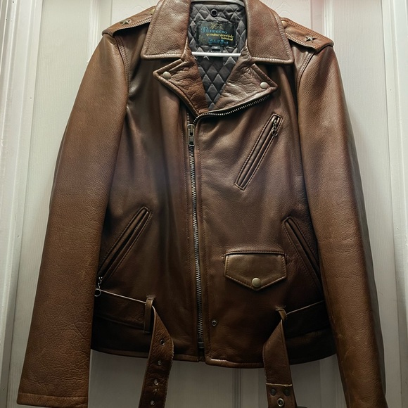 SCHOTT Perfecto 519 One Star Leather Biker Jacket - Picture 3 of 7